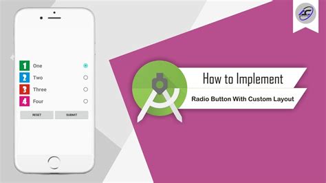 Implement RadioButton with Custom Layout in Android