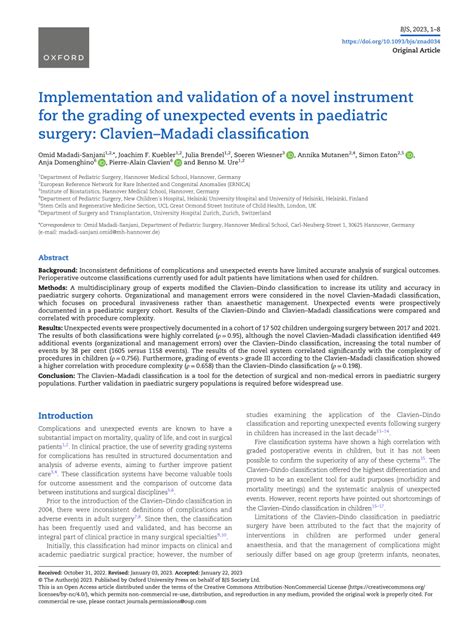 Implementation and validation of a novel instrument for the …