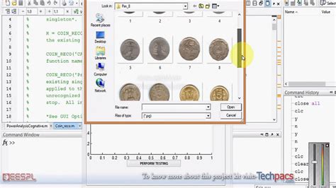 Implementation of a Coin Recognition System for Mobile