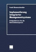 Implementierung integrierter Managementsysteme SpringerLink