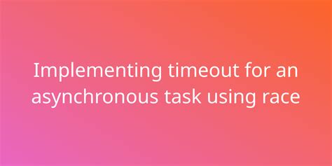 Implementing a timeout in c# - Stack Overflow