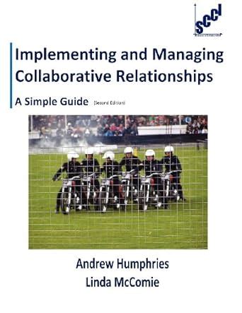 Implementing and managing collaborative relationships a simple guide. - 1997 mercedes sl 320 500 600 bedienungsanleitung.