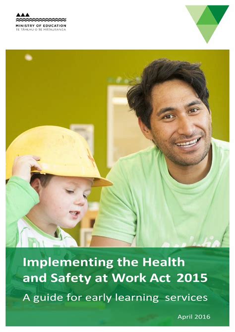 Implementing the Health and Safety at Work Act 2015: Better …