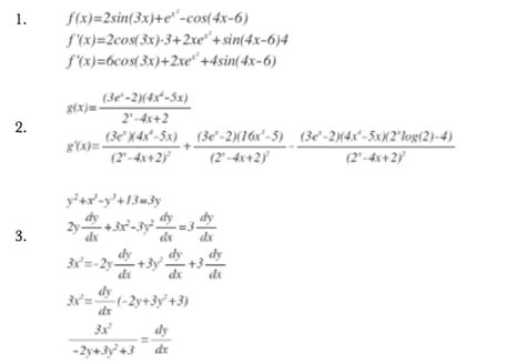 Implicit Differentiation Calculus Study guide