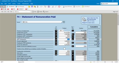 Import/Export - Editing Options - taxprep.com