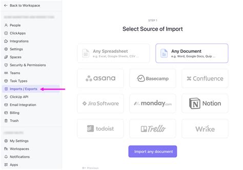 Import Docs ClickUp Help