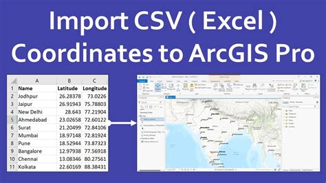 Import data into arcgis pro.  It provides tools to visualize, analyze, compile, and s...
