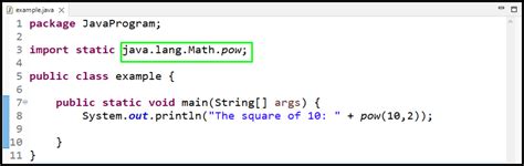 Import math in java.  java.  When properly configured, it provides real-t...