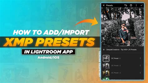 Import xmp presets to lightroom mobile.  Converts Lightroom .  Perfect for bloggers, infl...