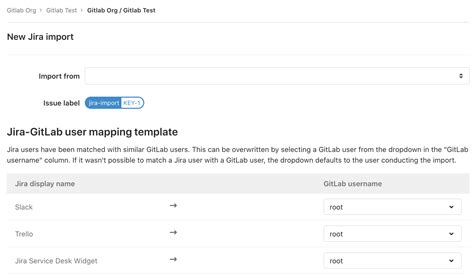 Import your Jira project issues to GitLab GitLab