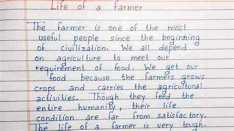 Importance Of Farmers Essay In English Best Writing Service