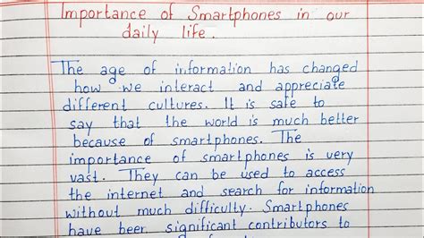 Importance Of Smartphones Essay Best Writing Service