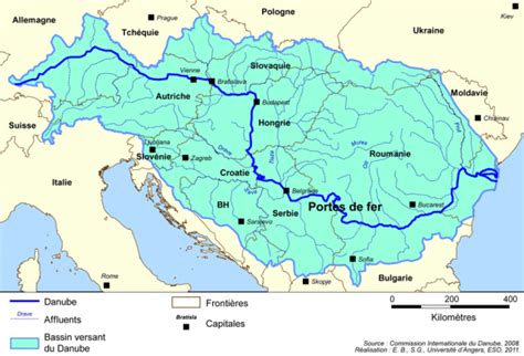 Importance économique du danube, caractéristiques du fleuve dans le secteur roumain. - Faites ceci en mémoire de moi.