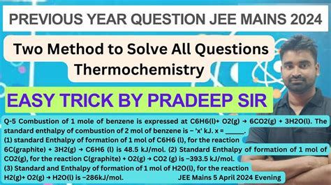 Important Previous Year Questions on Thermodynamics - YouTube