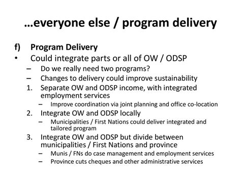 Important changes coming to OW and ODSP programs