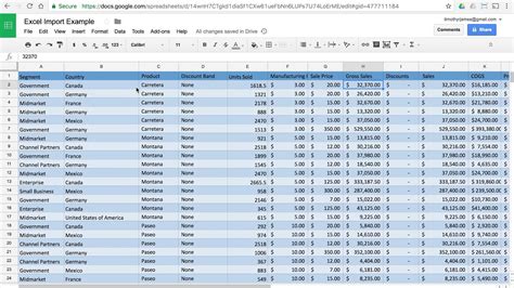 Importing CSV Files Introduction to Programming with Google Sheets 03