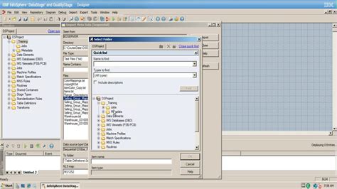 Importing a table definition - IBM