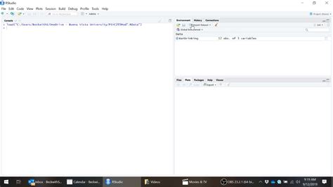 Importing data and opening a .RData file in R YouTube
