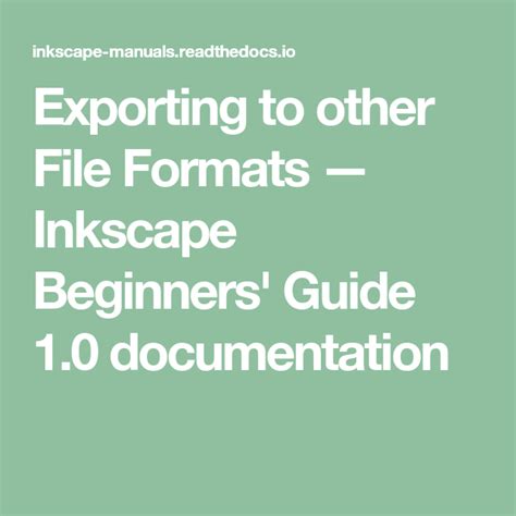 Importing other File Formats - Inkscape Beginners