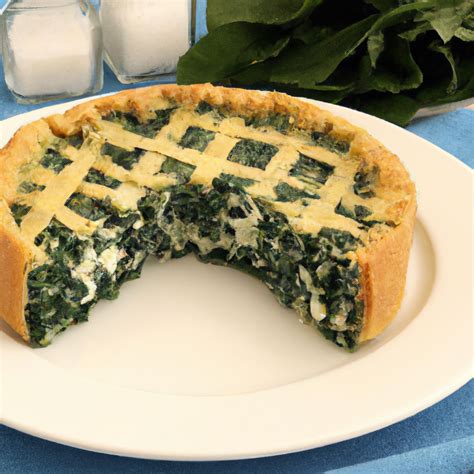 Impossibly Easy Spinach-Parmesan Pie - Plain.Recipes