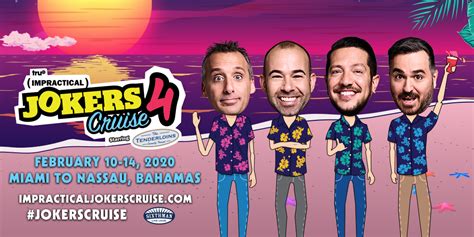 Impractical jokers cruise. The following subreddit contains posts of graphic stupidity among four lifelong friends who compete to embarrass each other. 122K Members. 28 Online. Top 2% Rank by size. Related. Impractical Jokers TV comedy Television. r/TeamSESH. 
