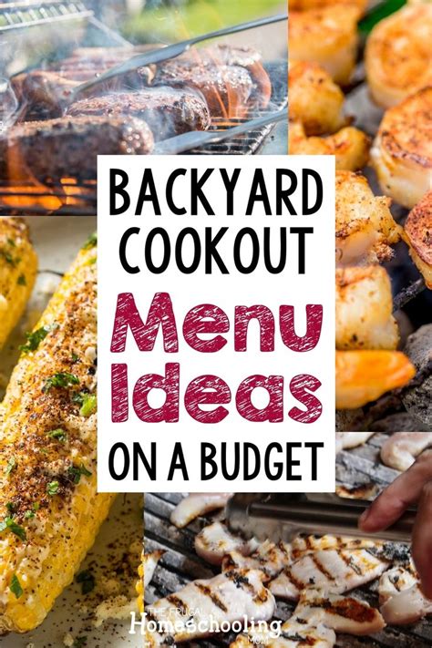 Impressive Backyard Cookout Menu Ideas on a Budget!