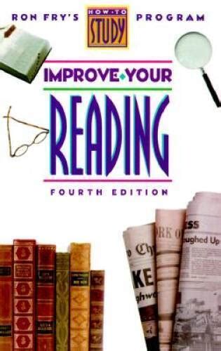 Improve Your Reading Ron Frys How To Study Program