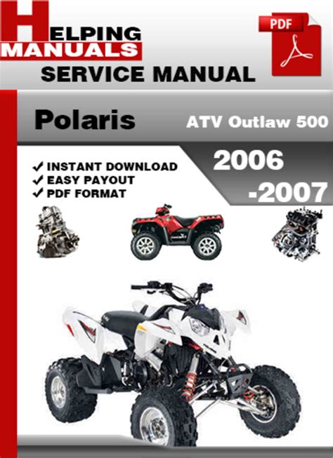 Improved 2007 factory polaris outlaw 500 repair manual pro. - La amada inmovil/ the immobile lover.