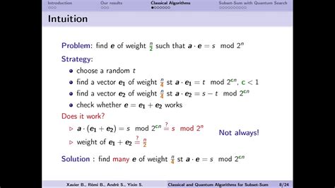 Improved Classical And Quantum Algorithms For Subset Sum Springerlink