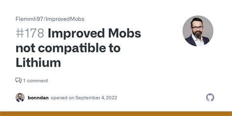 Improved Mobs not compatible to Lithium #178 - github.com