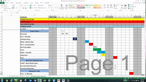 Improvements Juan Conditional Formatting to Lookahead schedule