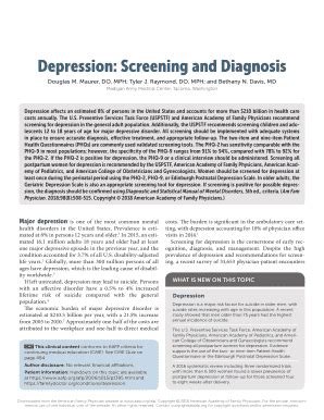 Improving Depression Screening and Follow-up in …