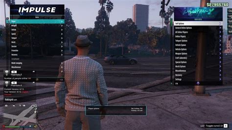 Impulse mod menu free download.  GTA 5 PC 1.  This menu also has a conveni...