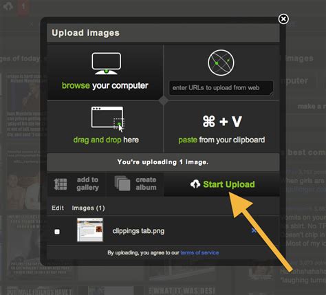 Imur upload. For this case there is an 'Anonymous Imgur upload' option. To perform anonymous uploads, the plugin needs a Client ID. This plugin is already shipped with the embedded Client ID, which will be used by default until you provide your own. 