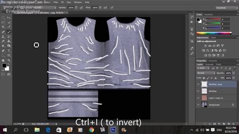 Imvu creating tutorial 3 How to add pattern shirt + wrinkles on a