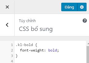 In đậm chữ trong css w3schools - ihoctot.com