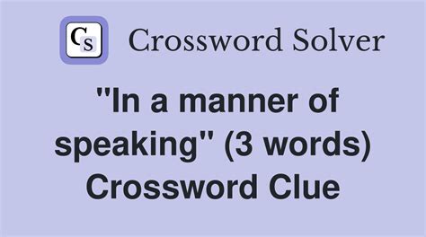 In A Slick Talking Manner Crossword Clue