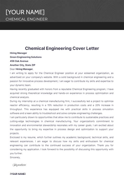 In Engineering Phd Letter Chemical Motivation For