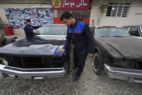 In Iran, a restorer brings back to life famed Cadillac Sevilles once assembled in the country
