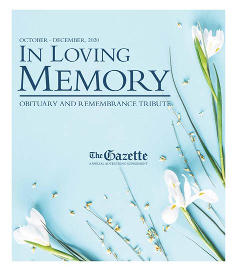 In Loving Memory, April 2024 by Colorado Springs Gazette, LLC