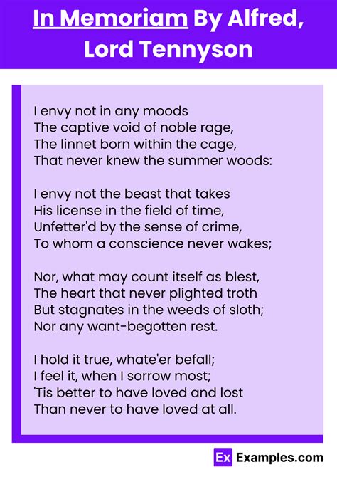 In Memoriam Alfred Tennyson Pdf Pdf Mr-feedvartis