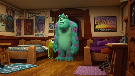 In Monster's University above Randall's bed is an ... - Reddit