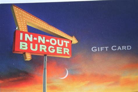 In N Out Gift Card Not Activated