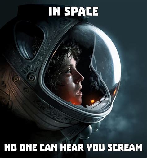 In Space No One Can Hear You Scream, But That