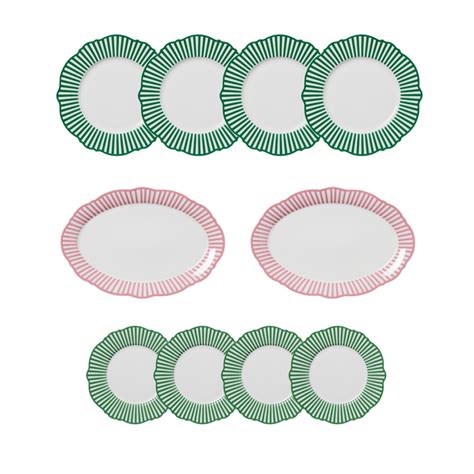 In The Roundhouse: Dining David Jones - Radiant Green Plate