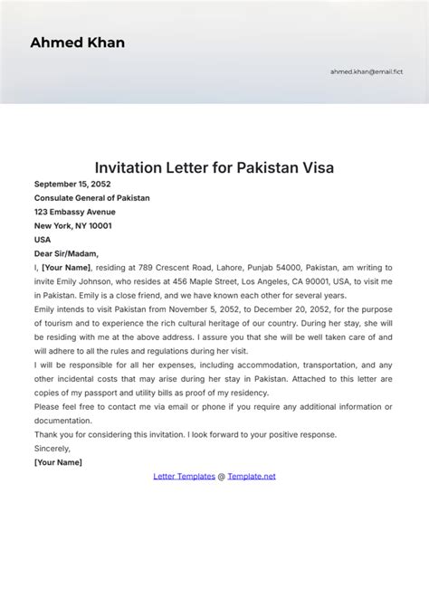 In a letter to Pakistani