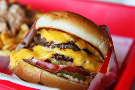 In an out. The 4x4 is the largest burger at In-N-Out and is part of the chain's "not-so-secret" menu. In-N-Out 4x4. Erin McDowell/Insider. Also called the "Quad Quad," the mammoth burger comes with four beef ... 