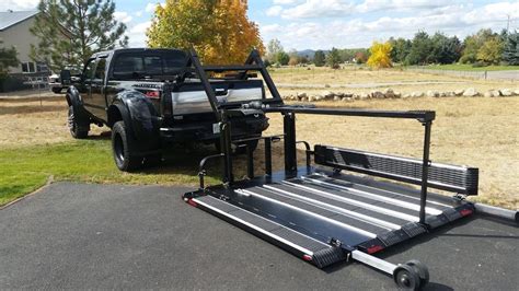 In bed sled deck.  TUFFLIFT is a custom-built hydraulic deck system engineered t...