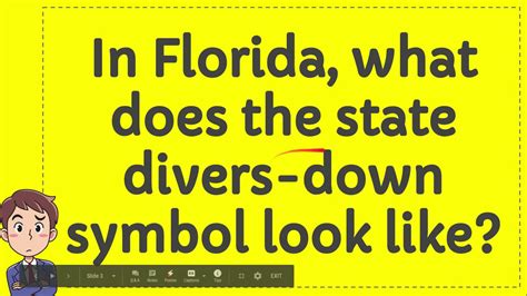 In florida what does the state divers-down symbol look like. Things To Know About In florida what does the state divers-down symbol look like. 