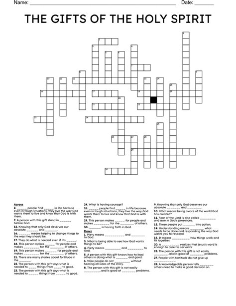 The Crossword Solver found 30 answers to "Good spirits (9)", 9 letters crossword clue. The Crossword Solver finds answers to classic crosswords and cryptic crossword puzzles. Enter the length or pattern for better results. Click the answer to find similar crossword clues . Enter a Crossword Clue. A clue is required.. 